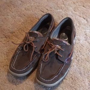 Suede women’s Sperrys